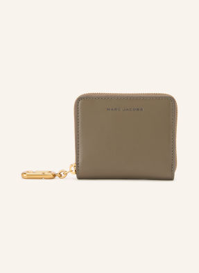 Marc Jacobs Geldbörse The Scene Slim Compact Wallet gruen