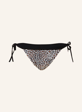 Hugo Triangel-Bikini-Hose Monogram weiss