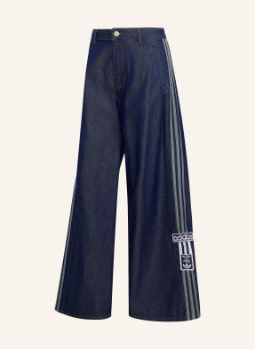 Adidas Originals Wide Leg Jeans Adibreak blau