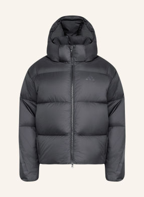 Adidas Péřové Bundy Z.N.E. S Odnímatelnou Kapucí černá