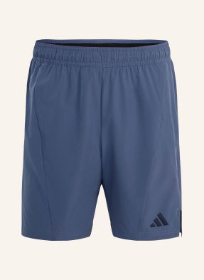 Adidas Tréninkové Šortky Designed For Training modrá / černá