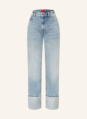 Hugo Straight Jeans Gilissi blau