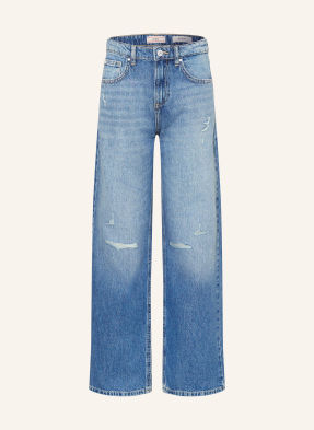 Guess Džíny Střihu 90. Let oflw corn flower blue