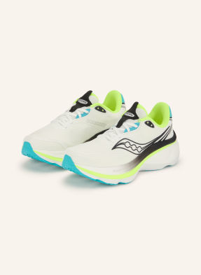 Saucony Běžecké Boty Hurricane 26 bílá / neonově žlutá / tyrkysová