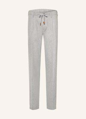 Eleventy Kalhoty Milano Extra Slim Fit světle šedá
