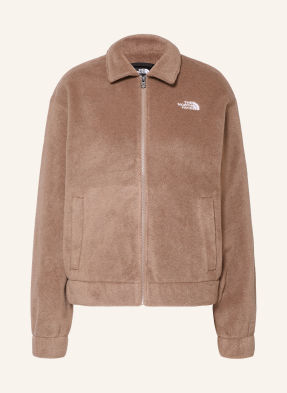 The North Face Fleecová Mikina Collared hnědá