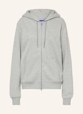Nike Sweatjacke Studio Fleece grau