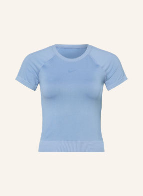 Nike Funkční Tričko Pro Seamless tmavě modrá