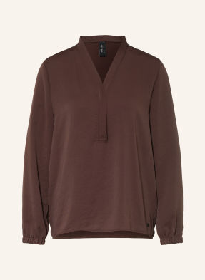 Marc Cain Blůzová Košile 697 seal brown