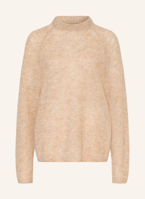 Boss Pullover Fewena Mit Alpaka beige