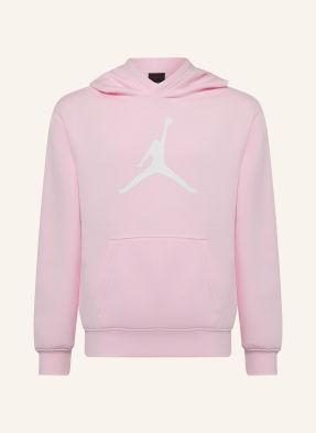 Jordan Mikina S Kapucí Mj Jumbo růžová / bílá