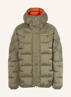Patagonia Péřové Bundy Durable Down olivová