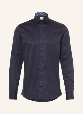 Stenströms Košile Slimline Fit tmavě modrá / černošedá / tmavě modrá