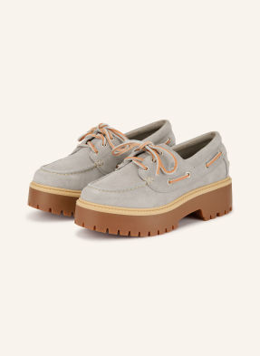 Timberland Lodní Mokasíny Stone Street šedá