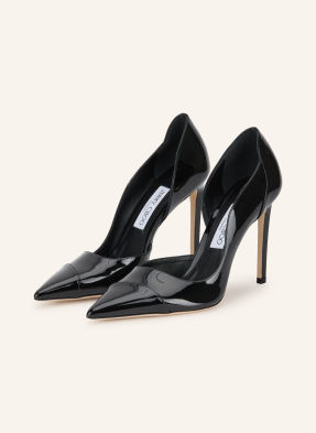Jimmy Choo Lakované Lodičky Brigitte 100 černá