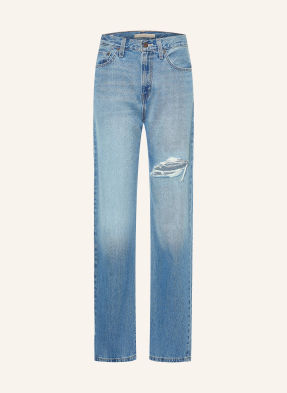 Levi's® Rovné Džíny Easy Dad 18 med indigo - worn in