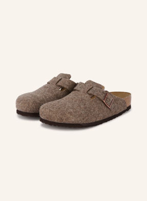 Birkenstock Pantofle Boston hnědá
