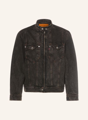Levi's® Džínová Bunda Twisted Moto 00 blacks