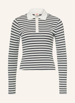 Levi's® Žerzejová Polokošile Rory černá / bílá