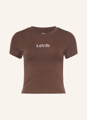 Levi's® Tričko tmavě hnědá