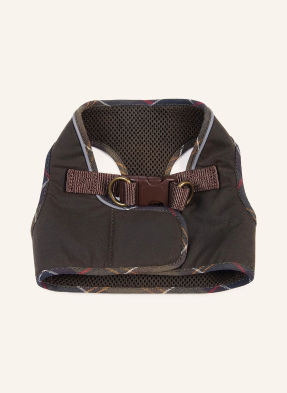 Barbour Postroje Pro Psy khaki / zlatá / tmavě hnědá