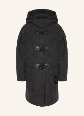 Ganni Dufflecoat schwarz