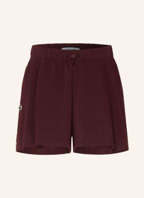 Lacoste Tenisové Šortky Tennis Heritage tmavě červená / bílá