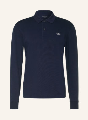 Lacoste Strick-Poloshirt blau