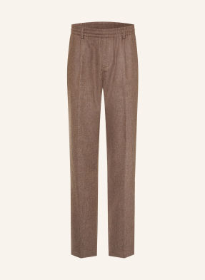 Eleventy Chino Kalhoty Regular Fit hnědá