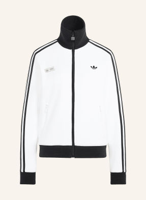 Adidas Originals Bunda Na Trénink Fan Og bílá / černá