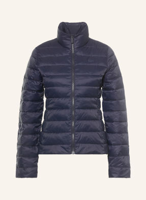 Lacoste Prošívaná Bunda tmavě modrá