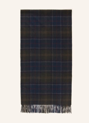 Barbour Šála Braden khaki / červená / tmavě modrá