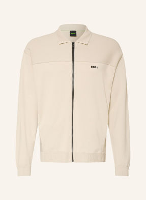 Boss Strickjacke Network beige