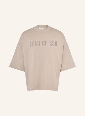 Essentials - Fear Of God Tričko S 3/4 Rukávem černošedá
