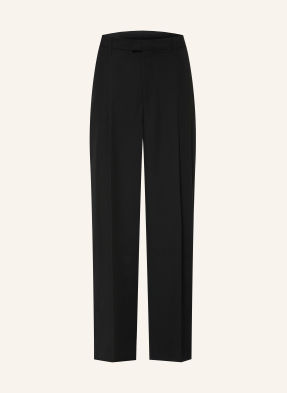 About:Blank Chino Kalhoty Tailored Wide Fit černá