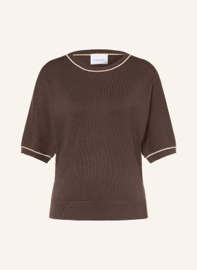 Comma Strickshirt braun