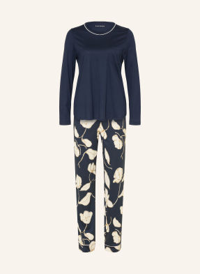 Schiesser Schlafanzug Comfort Nightwear blau