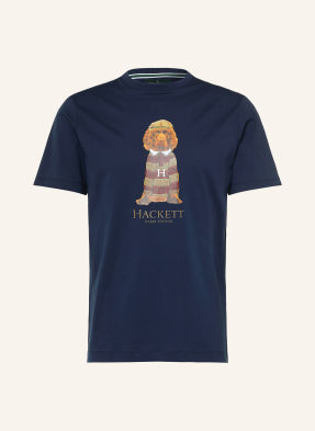 Hackett London Tričko Heritage Harry tmavě modrá