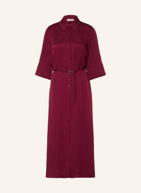Mos Mosh Hemdblusenkleid Mmraya Mit 3/4-Arm rot