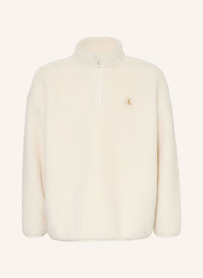 Calvin Klein Teddyfell-Troyer weiss