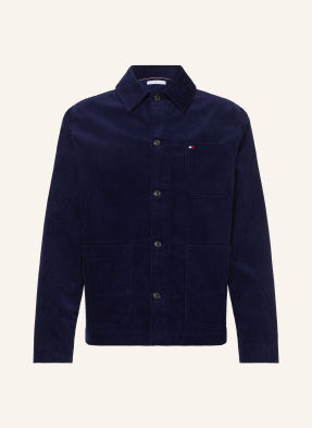 Tommy Hilfiger Kordová Svrchní Košile tmavě modrá