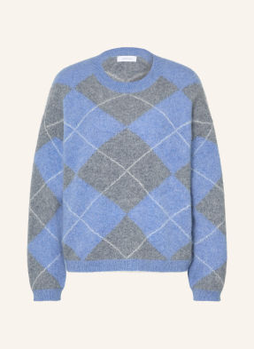 Darling Harbour Svetr mid grey melange / dusty blue melange / offwhite