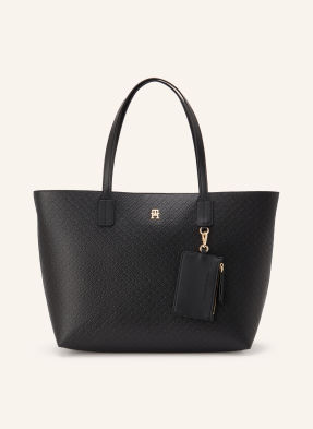 Tommy Hilfiger Shopper Mit Pouch schwarz