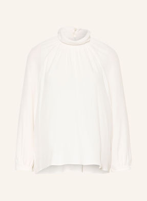 Luisa Cerano Blusenshirt Mit Seide weiss