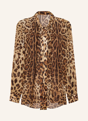 Dolce & Gabbana Schluppenbluse braun