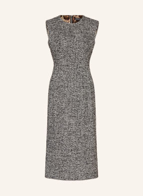 Dolce & Gabbana Etuikleid Aus Tweed grau