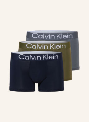 Calvin Klein 3er-Pack Boxershorts Ultra Soft Lyocell gruen