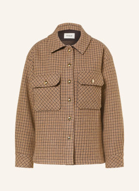 Sosue Overshirt Caitlin velbloudí / hnědá / béžová