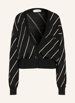 Versace Strickjacke schwarz