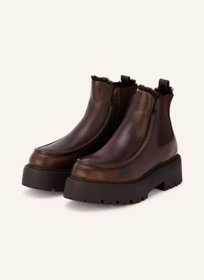 Copenhagen Studios Chelsea Boots cph725 tmavě hnědá